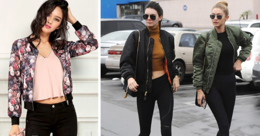 Está es la prenda que todas usarán en 2017: Las bomber Jacket