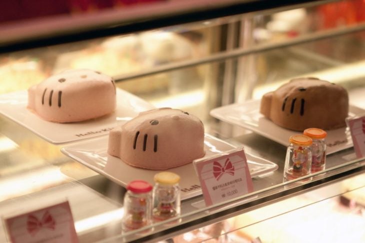 cafe hello kitty pastelillos