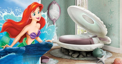 Esta cama inspirada en la Sirenita es todo lo que has soñado