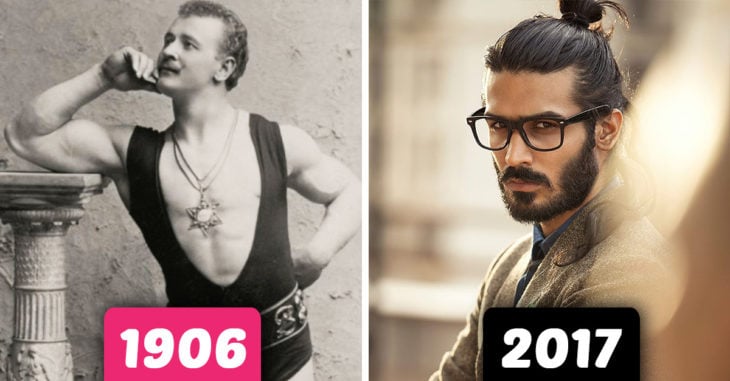 How standards of male beauty have changed over the last 100 years