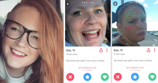 Usó sus peores fotos en Tinder para conseguir citas; no las consiguió, pero se divirtió