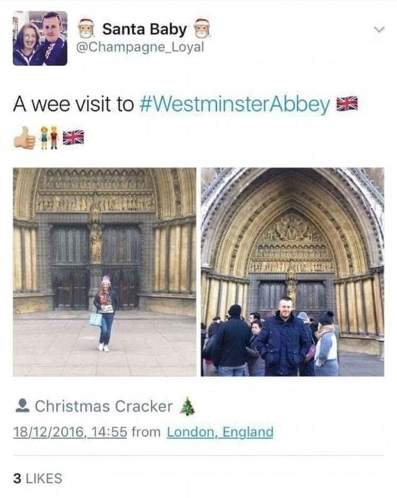 jill sharp y su novio ficticio en londres