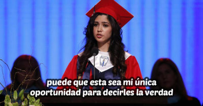 Esta estudiante destacada revela su secreto más grande en su discurso de graduación
