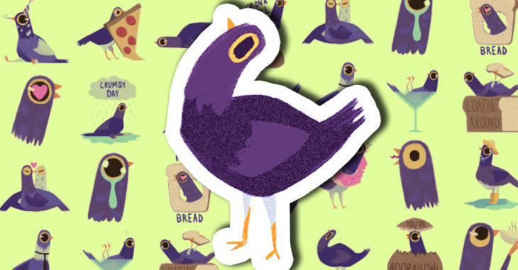 Trash Doves el sticker que se apodero de Facebook y del mundo