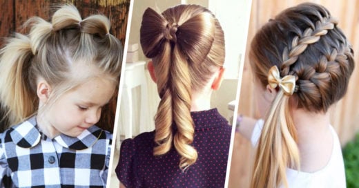 20 Ideas de peinados para niñas que son muy fáciles paso a paso