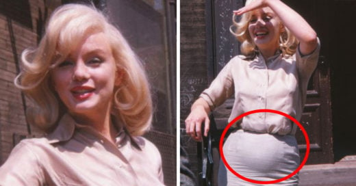 Estas imágenes nunca antes vistas de Marilyn Monroe revelan un embarazo