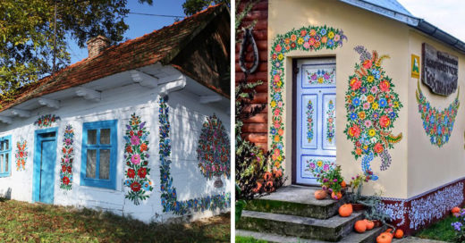 Zalipie, el pintoresco pueblo polaco que ama las flores