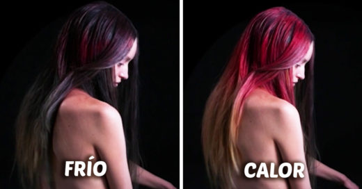 'Fire', el primer tinte del mundo que cambia el color del cabello según la temperatura