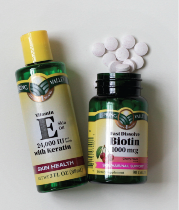 Biotina y Vitamina E