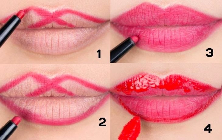 pintar labios correctamente