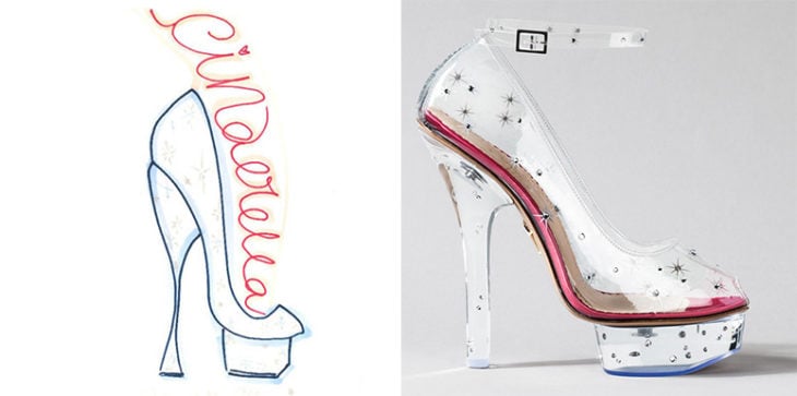 zapatilla cenicienta charlotte olympia