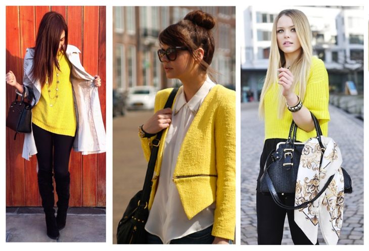 outfit en amarillo