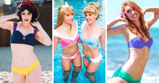 8 princesas de Disney inspiran originales bikinis; ¡Son increíbles!