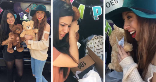 Amiga sorprende a sus 2 'BFFs' con regalos para recordar a sus padres