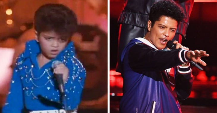 Bruno Mars fue el pequeño imitador de Elvis Presley más adorable de los 90s