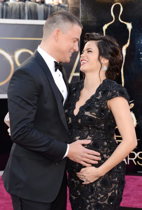 Channing tattum y su esposa