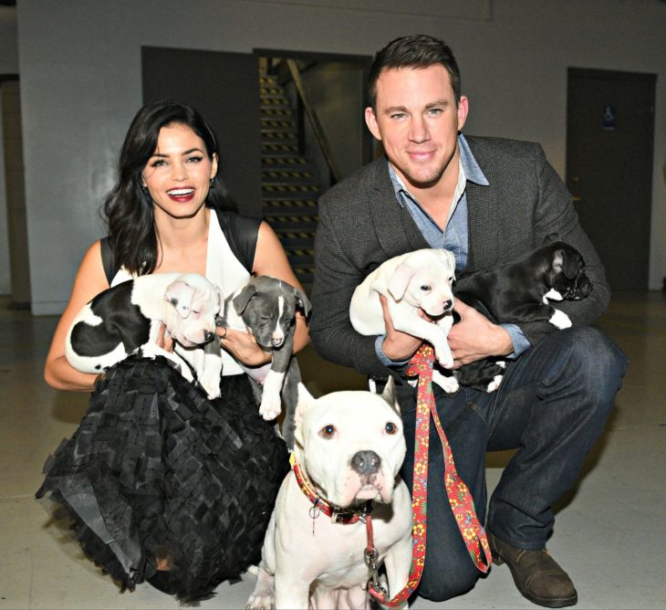 Channing tattum y su esposa