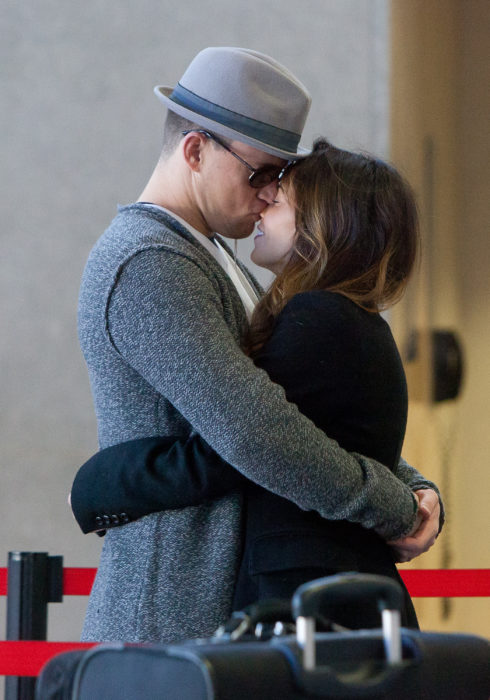 Channing tattum y su esposa