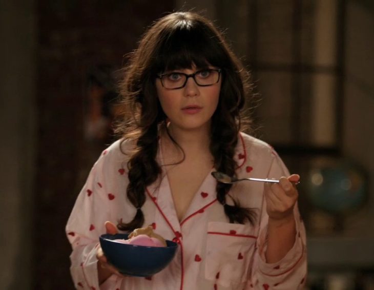 escena de new girl