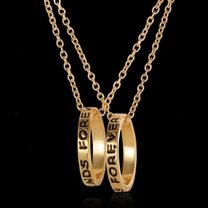 Collar para chicas que son mejores amigas