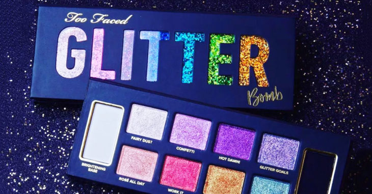 'Glitter Bomb', la paleta de sombras de Too Faced más brillante