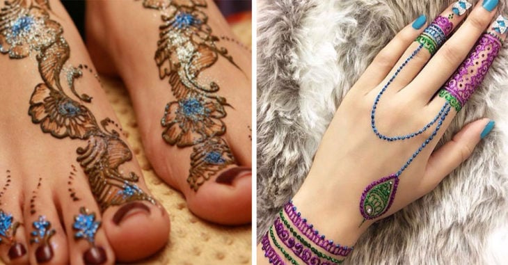 20 tatuajes de henna que te harán brillar