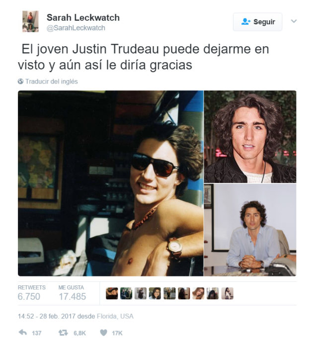 primer ministro de Canadá joven 