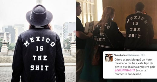 Una chica no entendió el modismo de la chaqueta "Mexico is the shit" e Internet la trollea