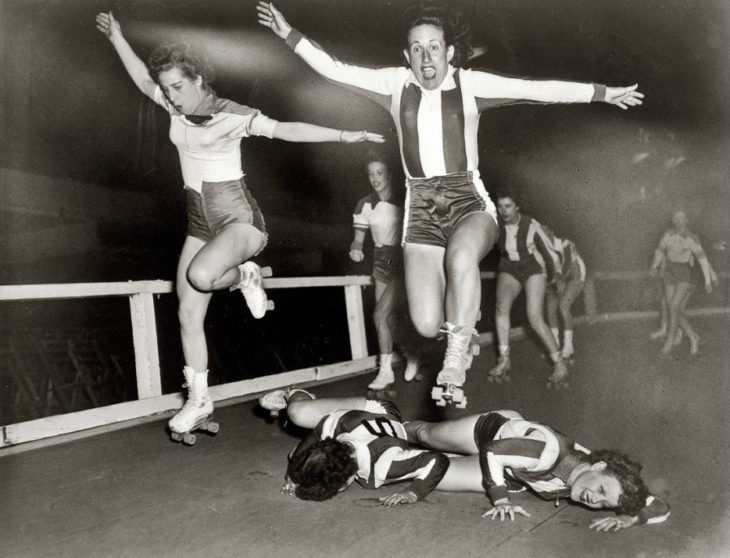 chicas patinadoras