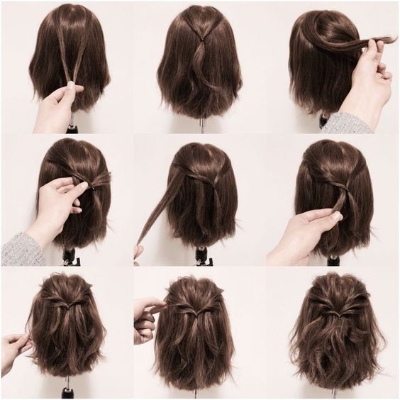 15 Peinados fáciles de hacer para chicas con cabello corto