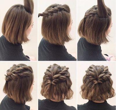 15 Peinados fáciles de hacer para chicas con cabello corto