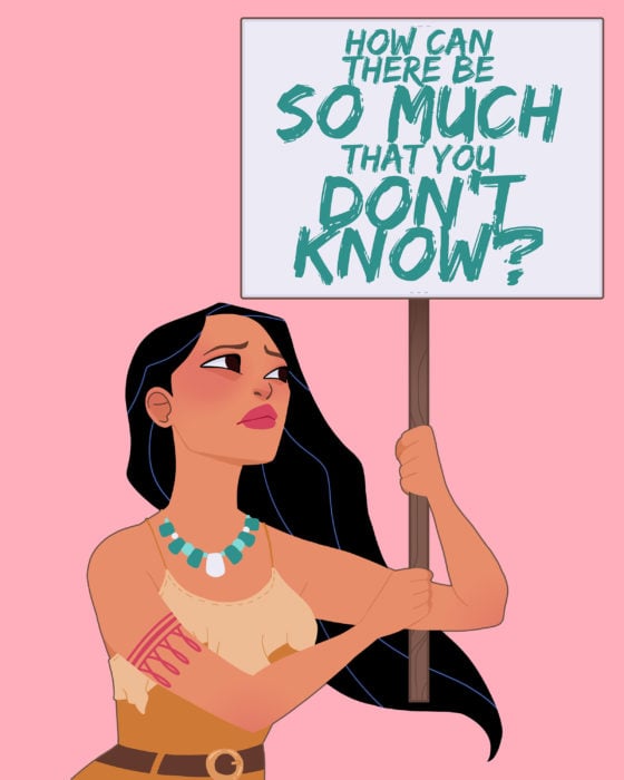 Princesas de Disney con un mensaje feminista 