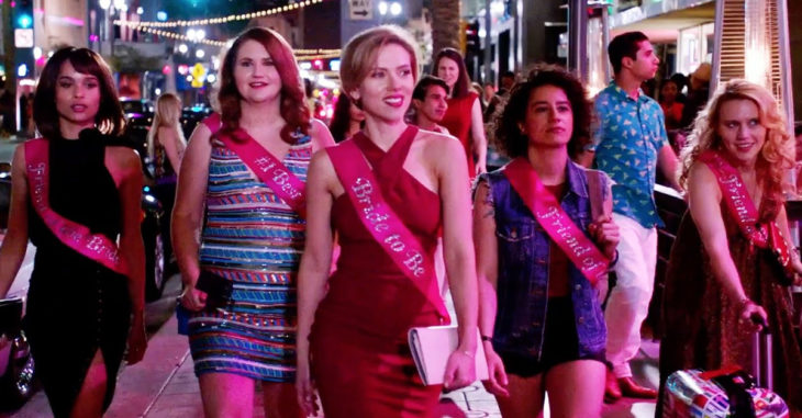 Scarlett Johansson y su séquito de la muerte llevan la fiesta a otro nivel en el trailer de Rough Night