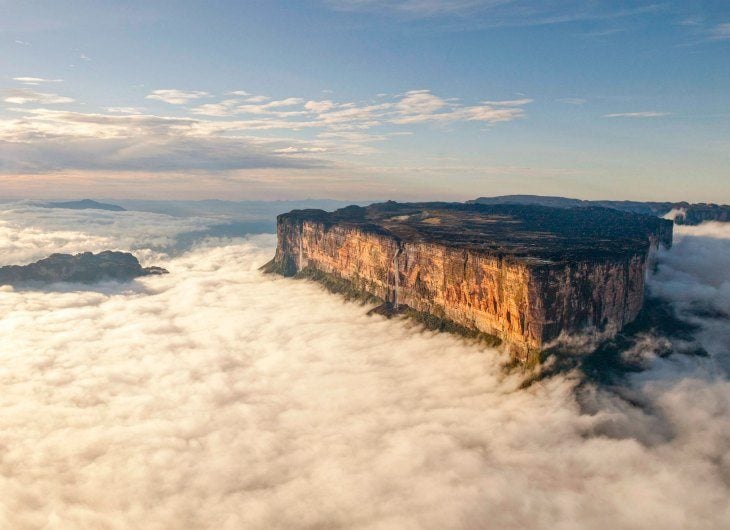 roraima tepuy venezuela-brasil-guyana