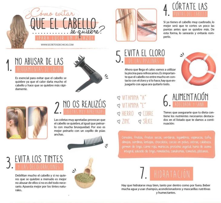 hacks para el cabello