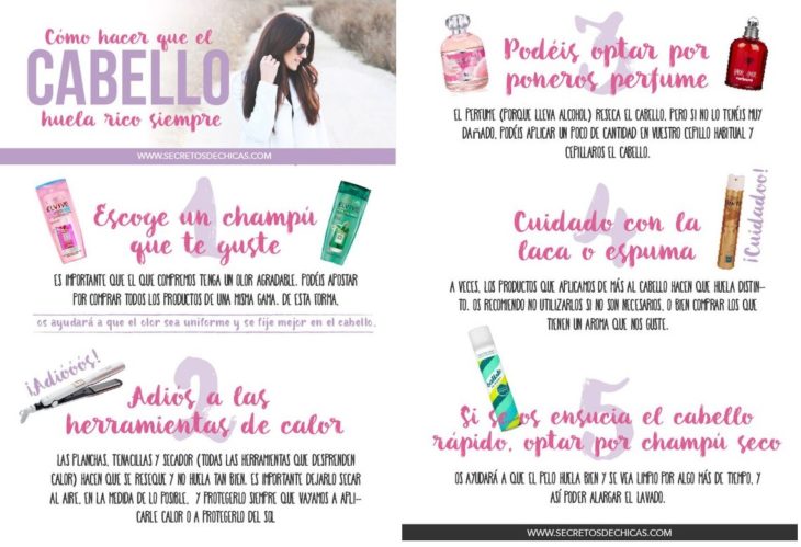 Hacks para el cabello 