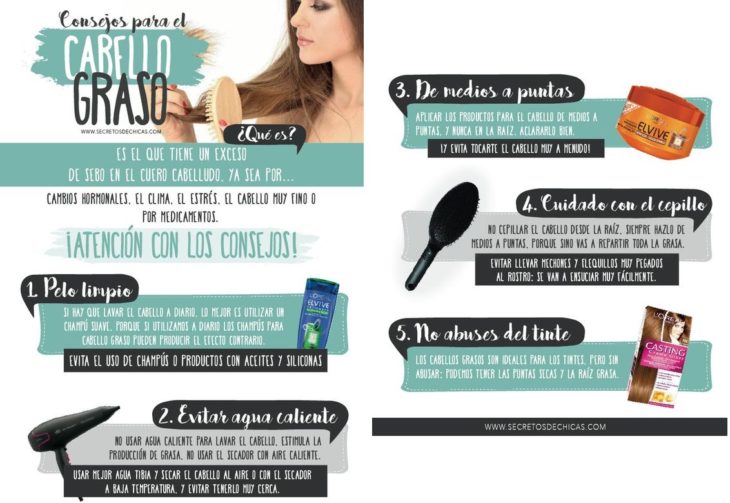 hacks para el cabello