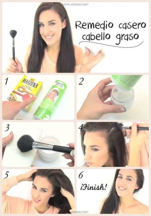 hacks para el cabello