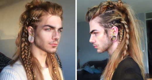 Este chico tiene las mejores trenzas de pelo de todo el bendito Internet