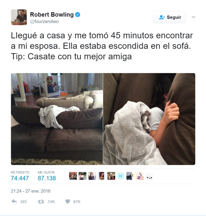 Twitter de como sería la vida de una esposa 