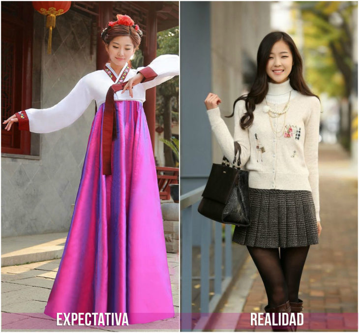 coreanas expectativa realidad