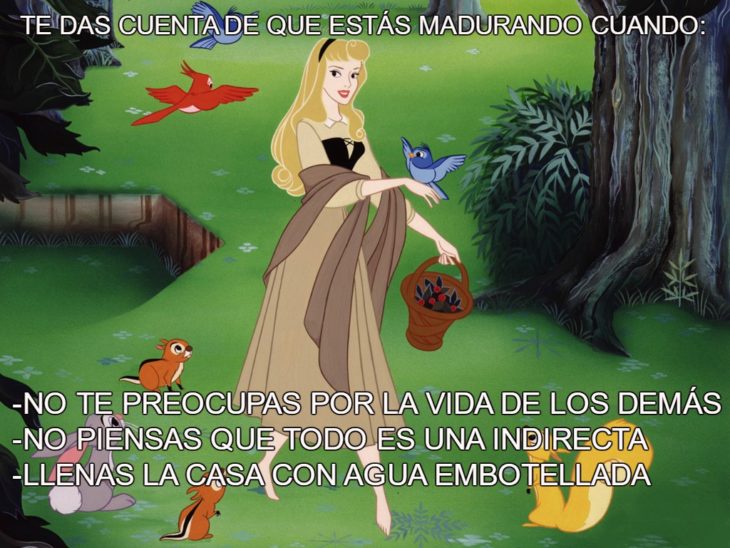 estás madurando