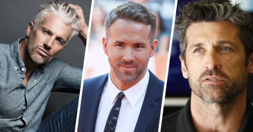 20 Famosos de cabello plateado con los que saldrías aunque te doblen la edad