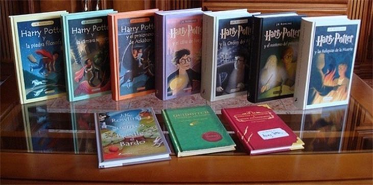 libros saga de harry potter 