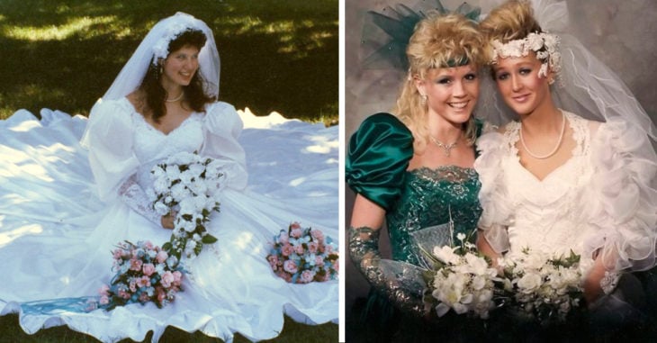 15 Fotografías de vestidos de novia que eran desastrosos pero hermosos