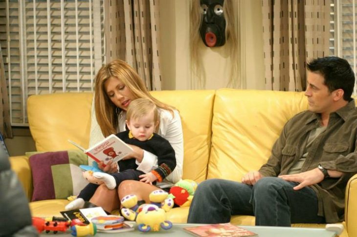 friends rachel hablando de emma