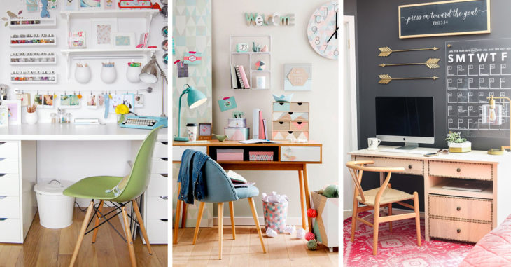 20 Originales ideas para llenar de inspiración tu área de estudio