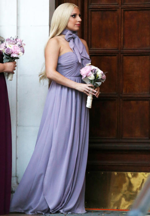 lady gaga dama de honor