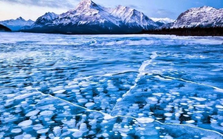 lago abraham, canadá