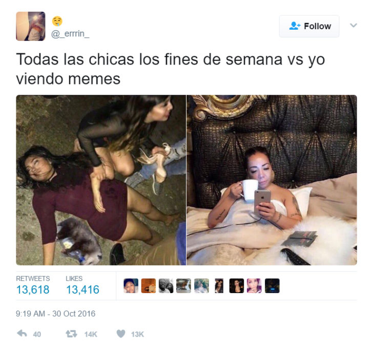 Meme okchicas. Chicas que aman estar en casa 